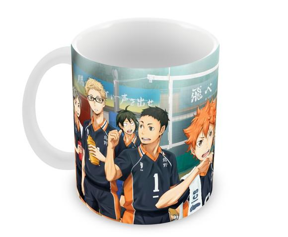 Caneca Polímero Haikyu Personalizada