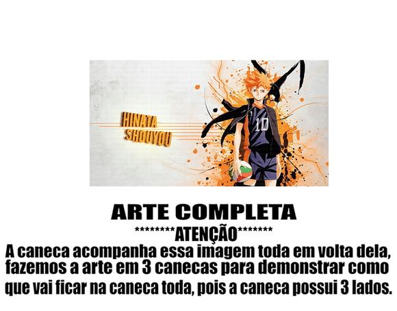 Caneca Polímero Haikyu Personalizada
