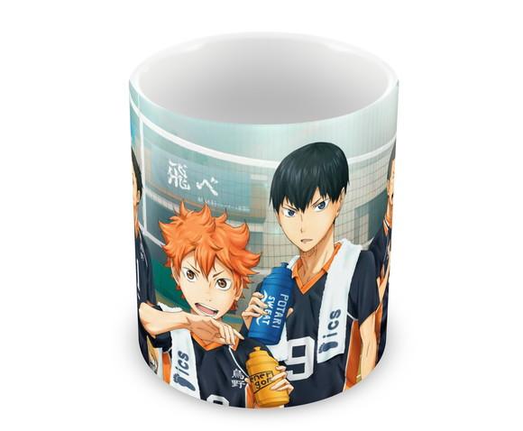 Caneca Polímero Haikyu Personalizada