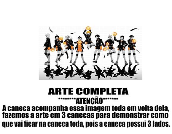 Caneca Polímero Haikyu Personalizada