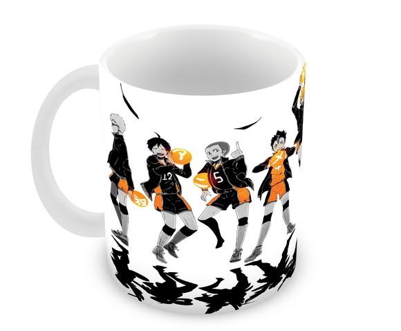 Caneca Polímero Haikyu Personalizada