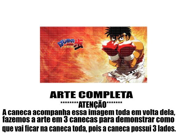 Caneca Polímero Hajime no Ippo Personalizada