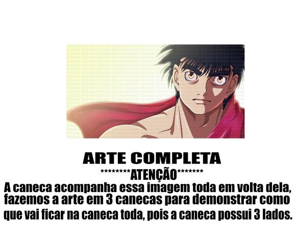 Caneca Polímero Hajime no Ippo Personalizada