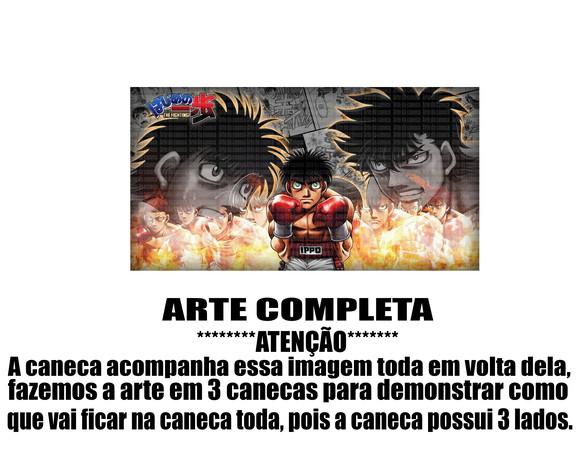Caneca Polímero Hajime no Ippo Personalizada