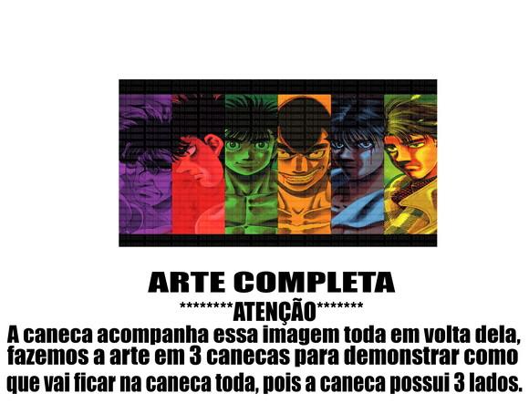 Caneca Polímero Hajime no Ippo Personalizada