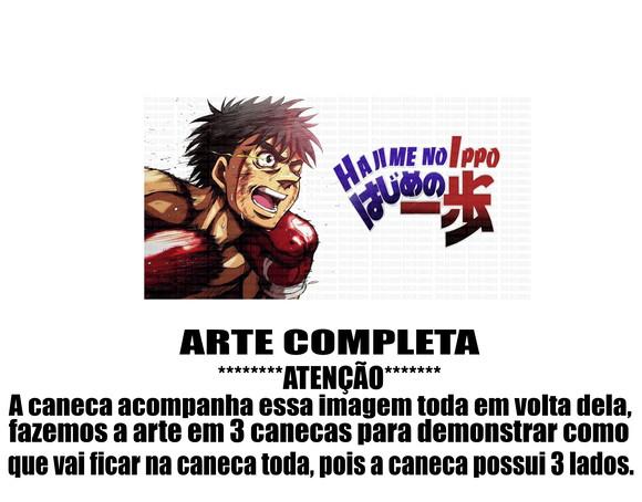Caneca Polímero Hajime no Ippo Personalizada
