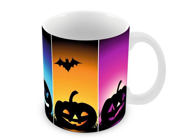 Caneca Polímero Halloween Personalizada