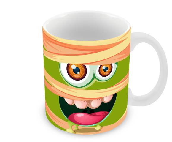 Caneca Polímero Halloween Personalizada