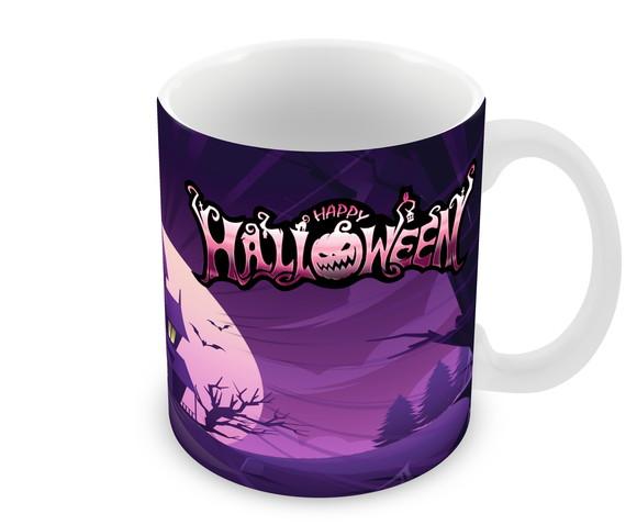 Caneca Polímero Halloween Personalizada