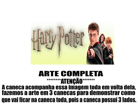 Caneca Polímero Harry Potter Personalizada