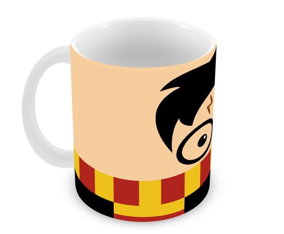 Caneca Polímero Harry Potter Personalizada