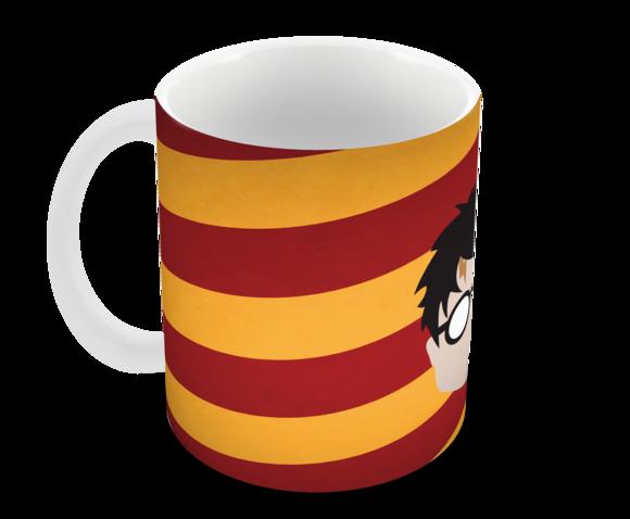 Caneca Polímero Harry Potter Personalizada