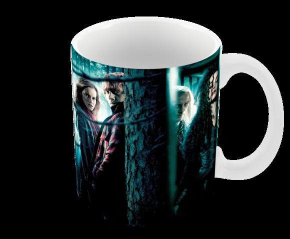 Caneca Polímero Harry Potter Personalizada