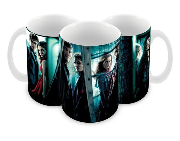 Caneca Polímero Harry Potter Personalizada