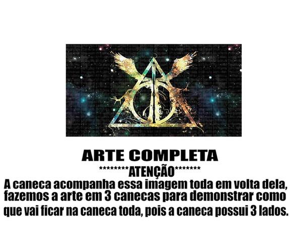 Caneca Polímero Harry Potter Personalizada