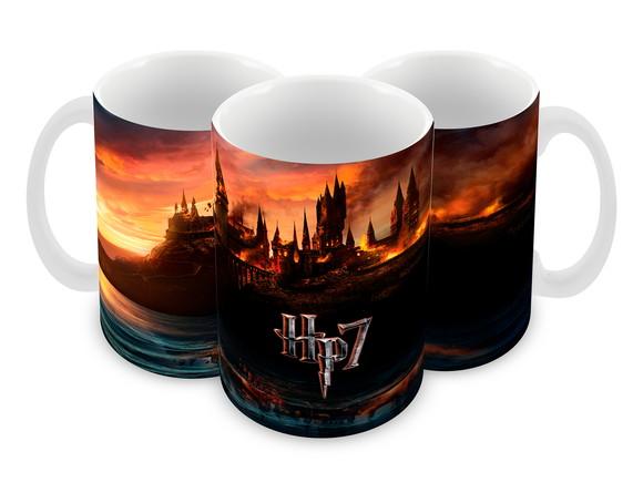 Caneca Polímero Harry Potter Personalizada