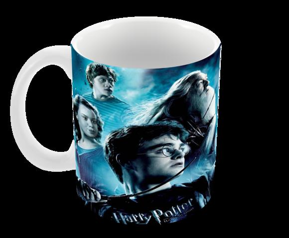 Caneca Polímero Harry Potter Personalizada