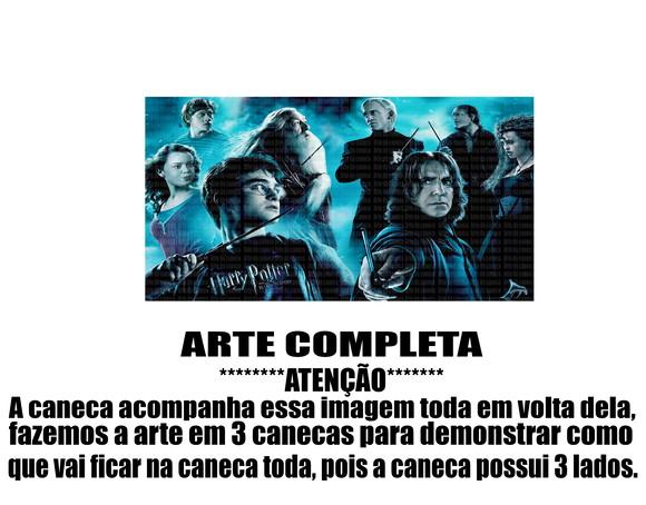 Caneca Polímero Harry Potter Personalizada