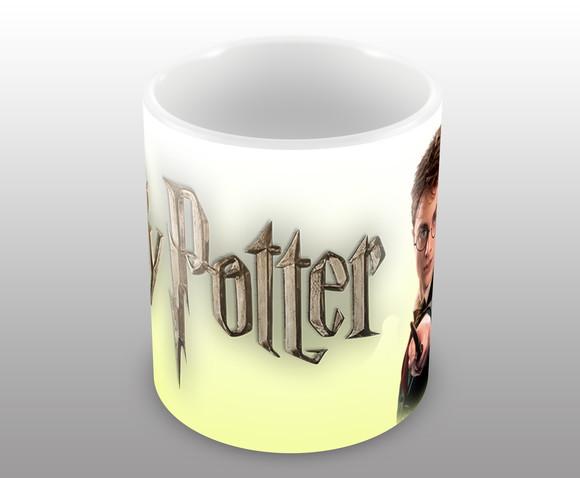 Caneca Polímero Harry Potter Personalizada