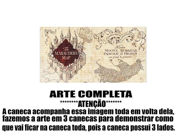 Caneca Polímero Harry Potter Personalizada