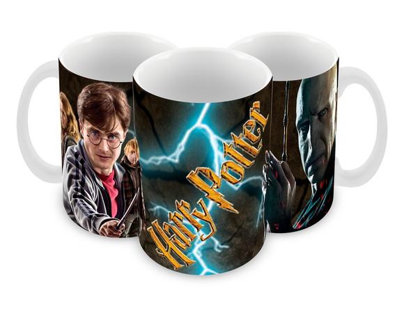 Caneca Polímero Harry Potter Personalizada