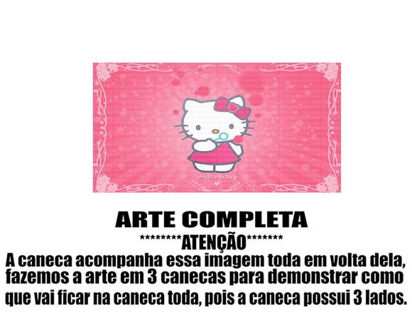 Caneca Polímero Hello Kitty Personalizada