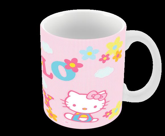 Caneca Polímero Hello Kitty Personalizada