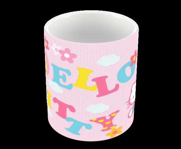 Caneca Polímero Hello Kitty Personalizada