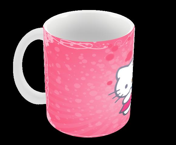 Caneca Polímero Hello Kitty Personalizada