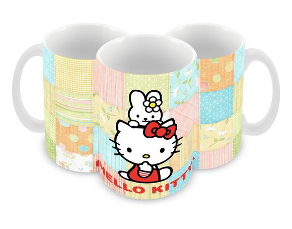 Caneca Polímero Hello Kitty Personalizada