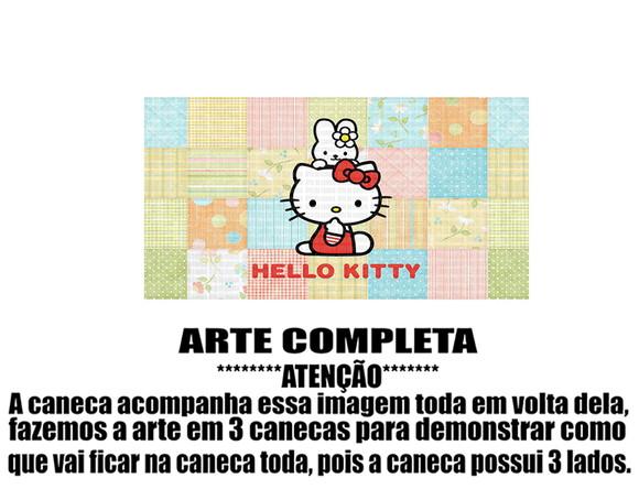 Caneca Polímero Hello Kitty Personalizada