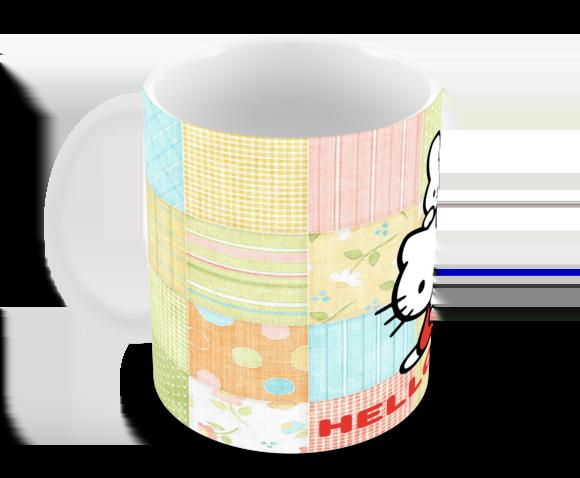 Caneca Polímero Hello Kitty Personalizada