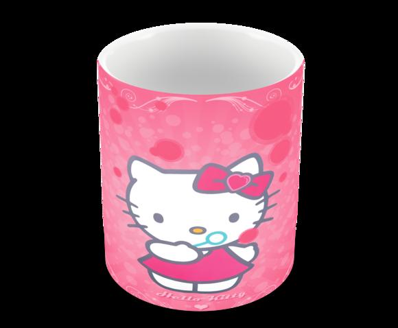 Caneca Polímero Hello Kitty Personalizada