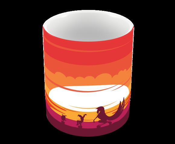 Caneca Polímero Hércules Disney Personalizada