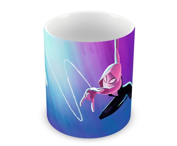 Caneca Polímero Homem Aranha Através do Aranhaverso