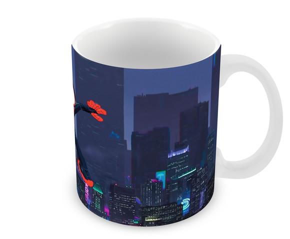 Caneca Polímero Homem Aranha Através do Aranhaverso