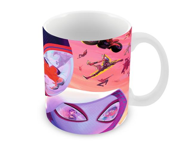 Caneca Polímero Homem Aranha Através do Aranhaverso