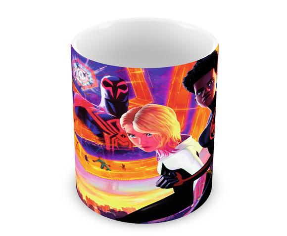 Caneca Polímero Homem Aranha Através do Aranhaverso