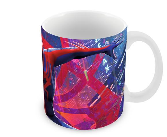 Caneca Polímero Homem Aranha Através do Aranhaverso
