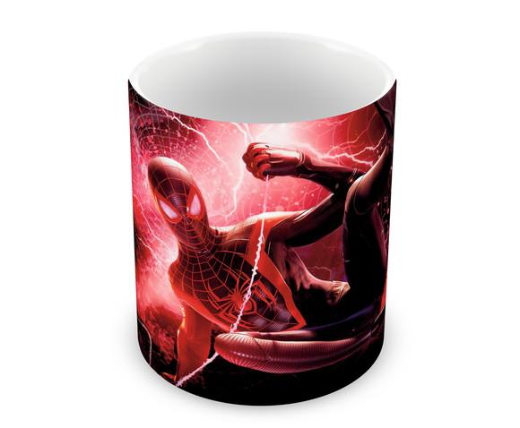 Caneca Polímero Homem Aranha Miles Morales Personalizada