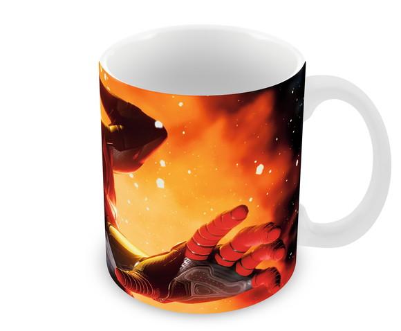 Caneca Polímero Homem Aranha Miles Morales Personalizada