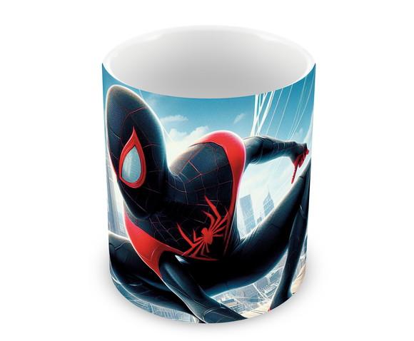 Caneca Polímero Homem Aranha Miles Morales Personalizada