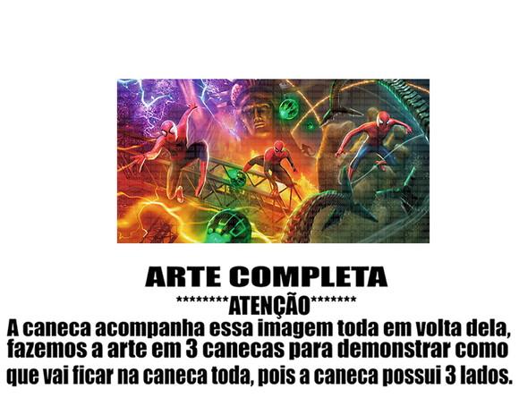 Caneca Polímero Homem Aranha Personalizada