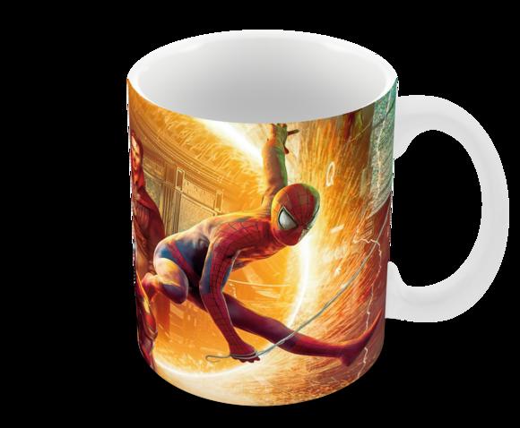 Caneca Polímero Homem Aranha Personalizada