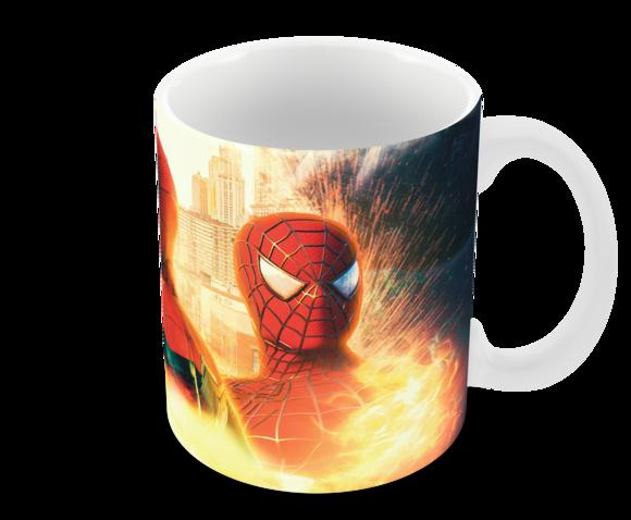 Caneca Polímero Homem Aranha Personalizada