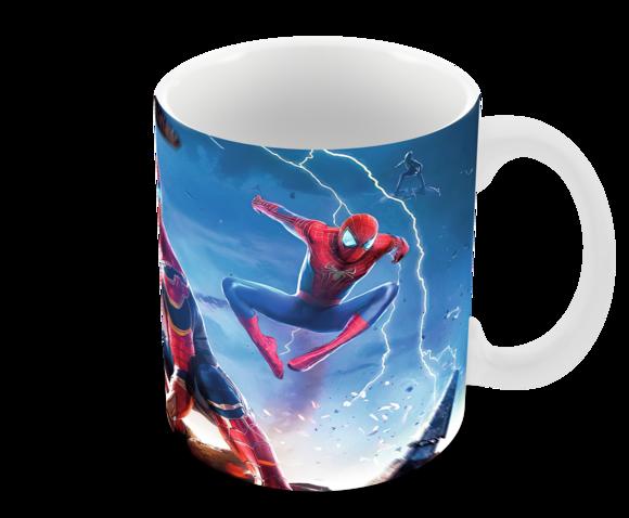 Caneca Polímero Homem Aranha Personalizada