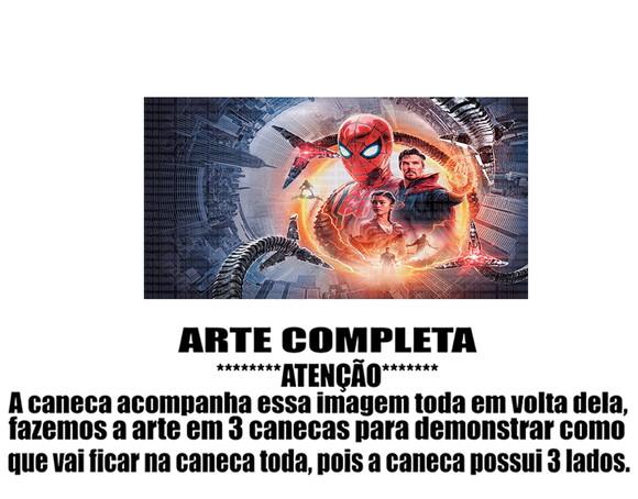 Caneca Polímero Homem Aranha Personalizada