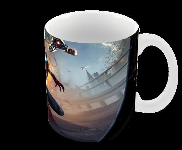 Caneca Polímero Homem Aranha Personalizada