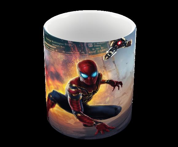 Caneca Polímero Homem Aranha Personalizada