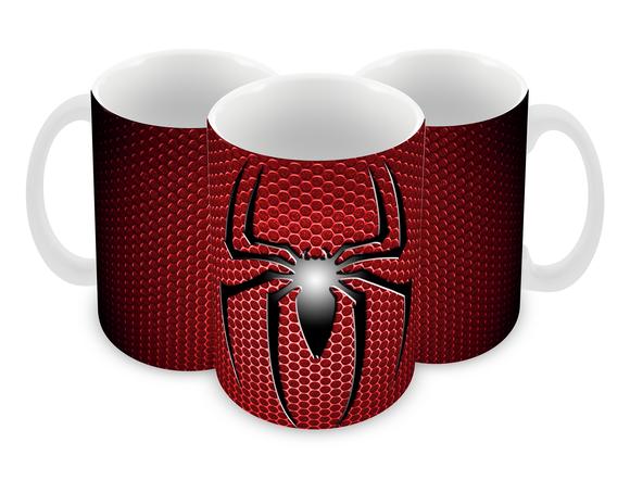 Caneca Polímero Homem Aranha Spider Man Personalizada